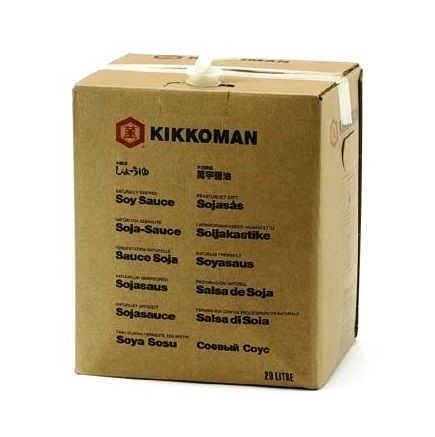 Salsa di soia - Kikkoman. Tanica da 20 litri
